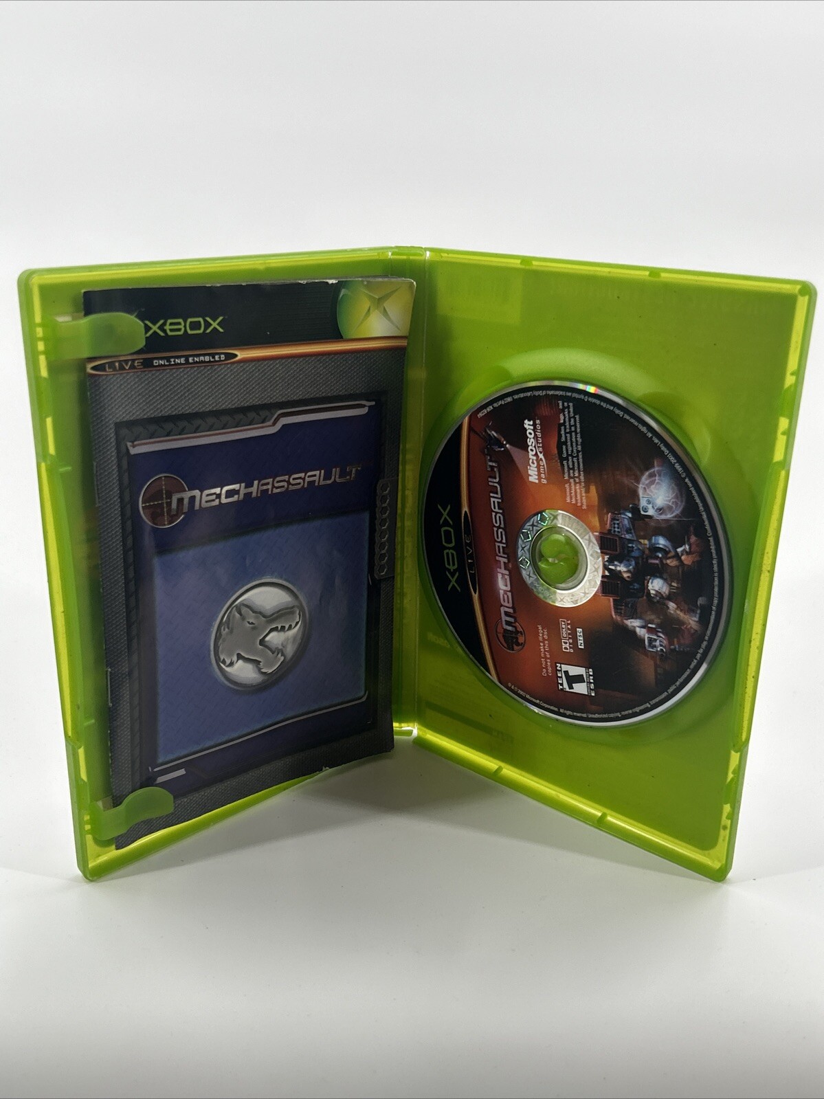 MechAssault (Xbox, 2002) Original, Complete