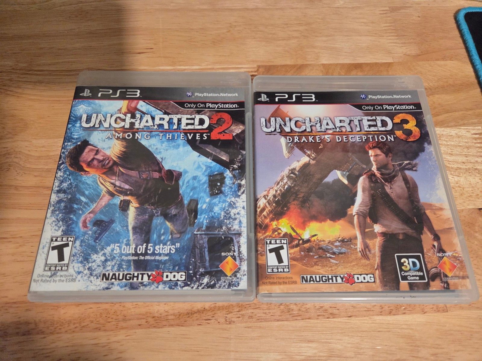 Uncharted 2: Among Thieves & Uncharted 3: Drake’s Deception CIB
