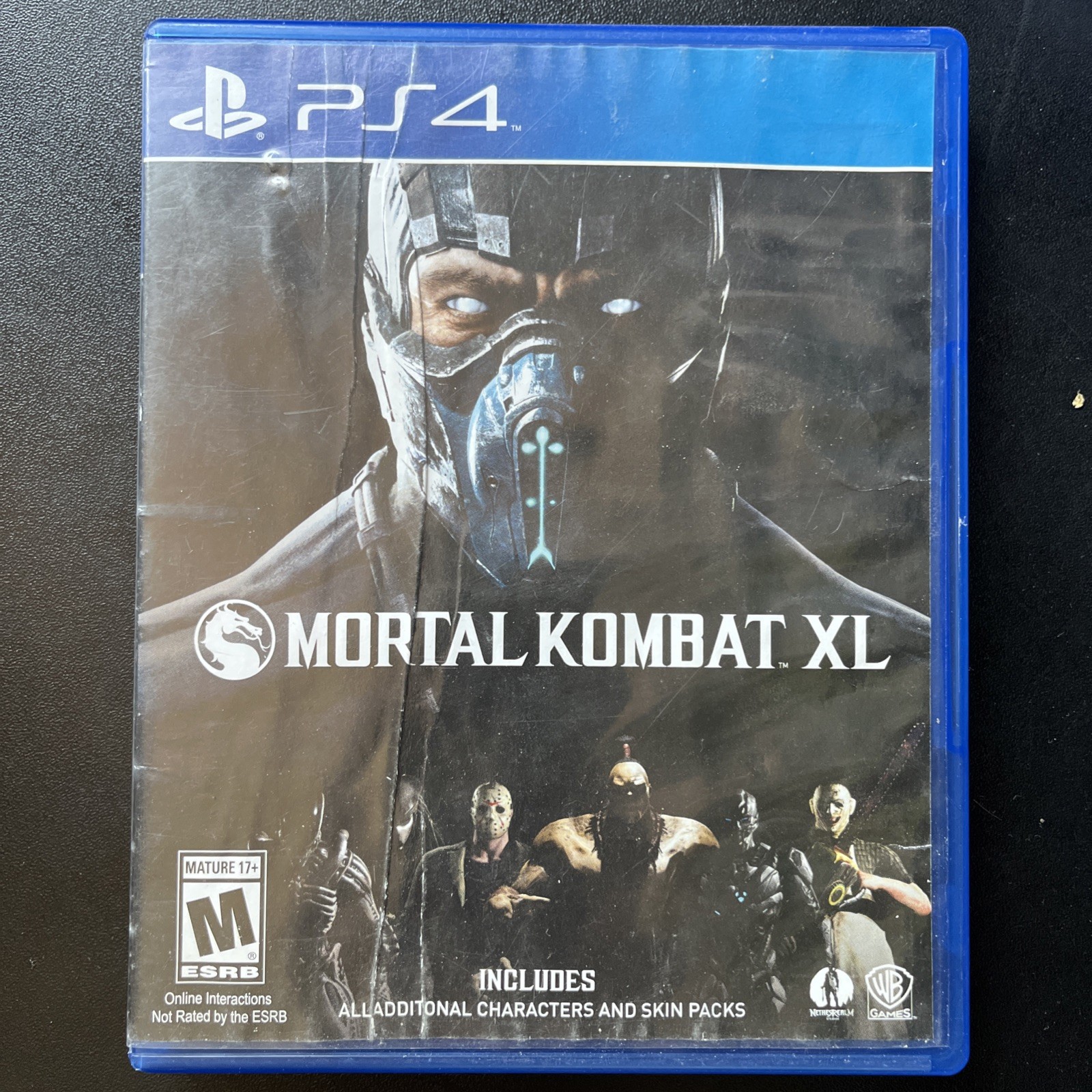 Mortal Kombat XL Sony PlayStation 4 PS4 Fighting Video Game