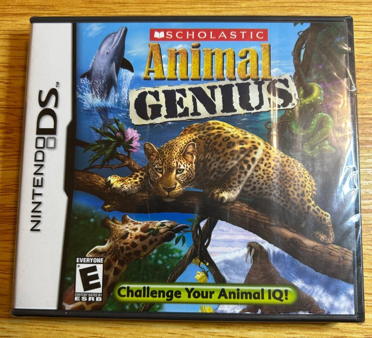 Scholastic Animal Genius Nintendo DS Game New Sealed