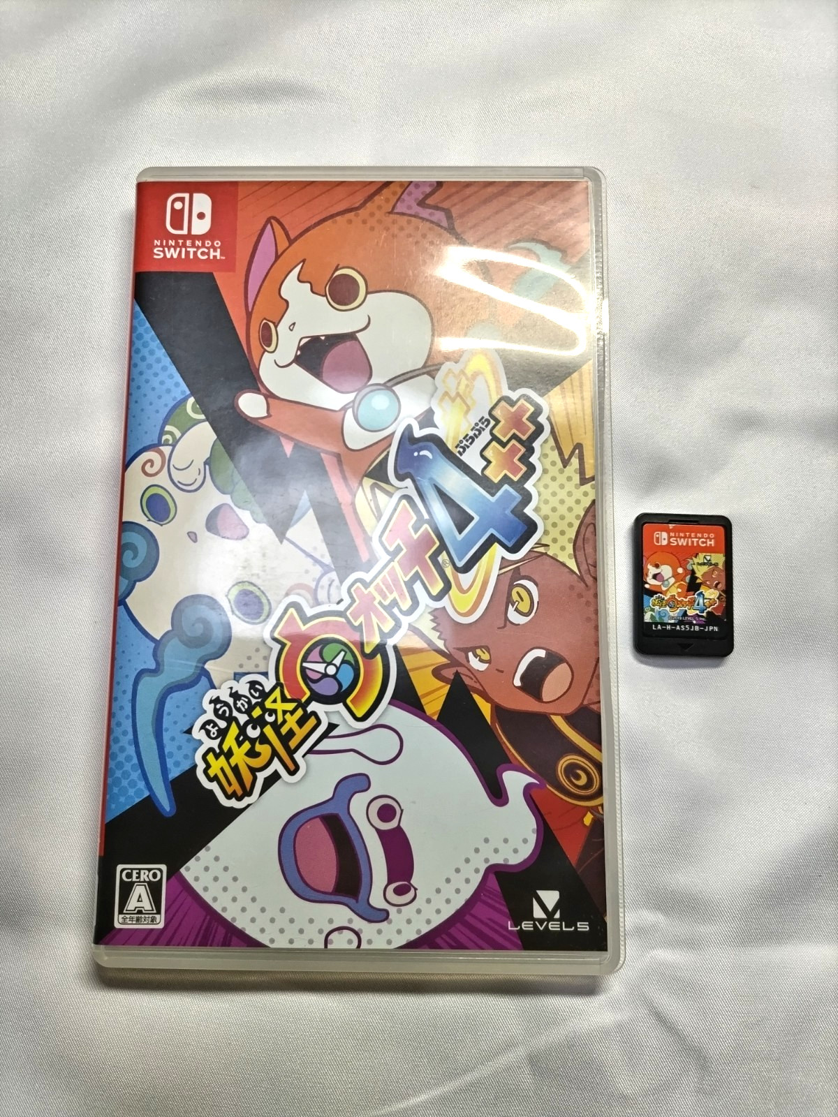 Yo-kai Watch 4++ Yokai Watch Plapla Nintendo Switch Tested Cleaned Great Japan