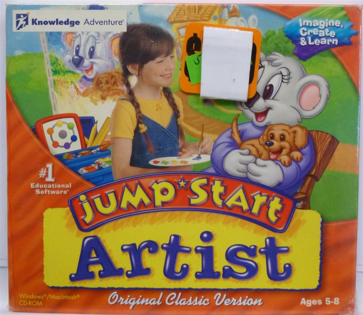 Video Game PC JumpStart Artist Original Classic Version NEW SEALED Jewel