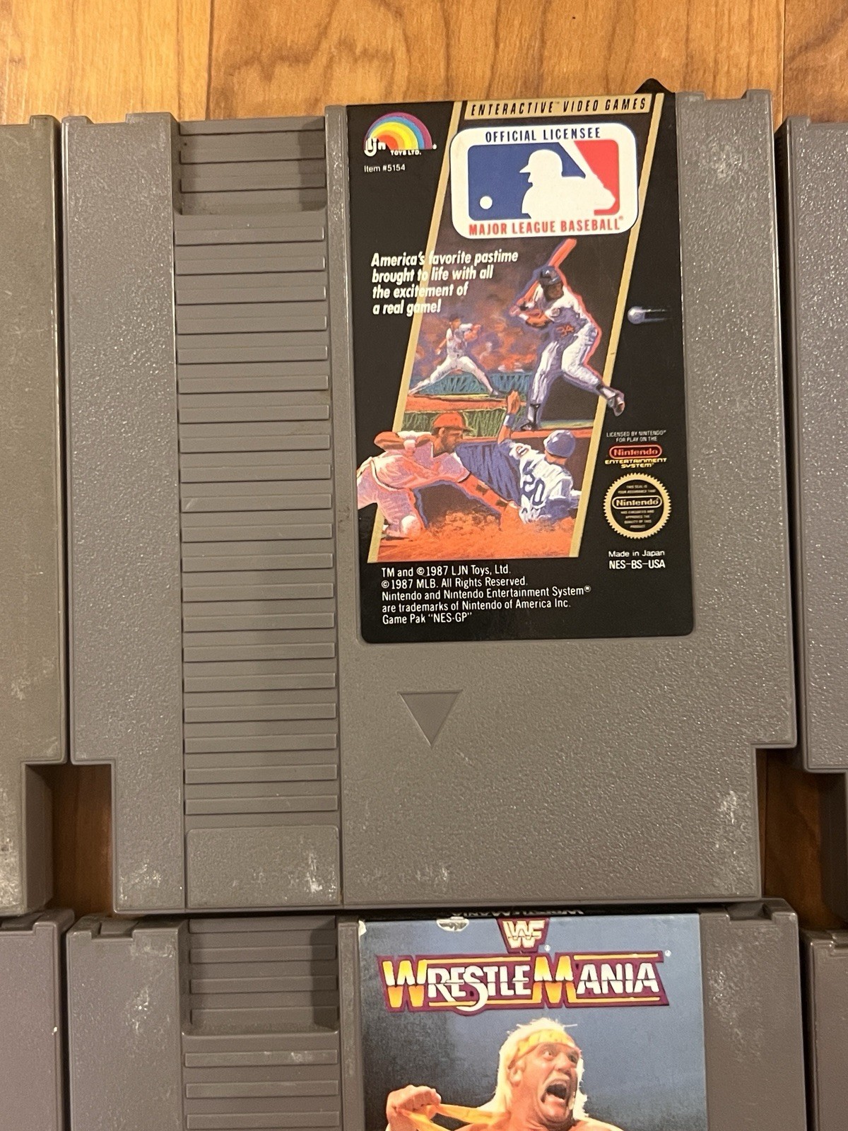 Lot of 7 NES Cartridges – Working Function Unknown – Nintendo