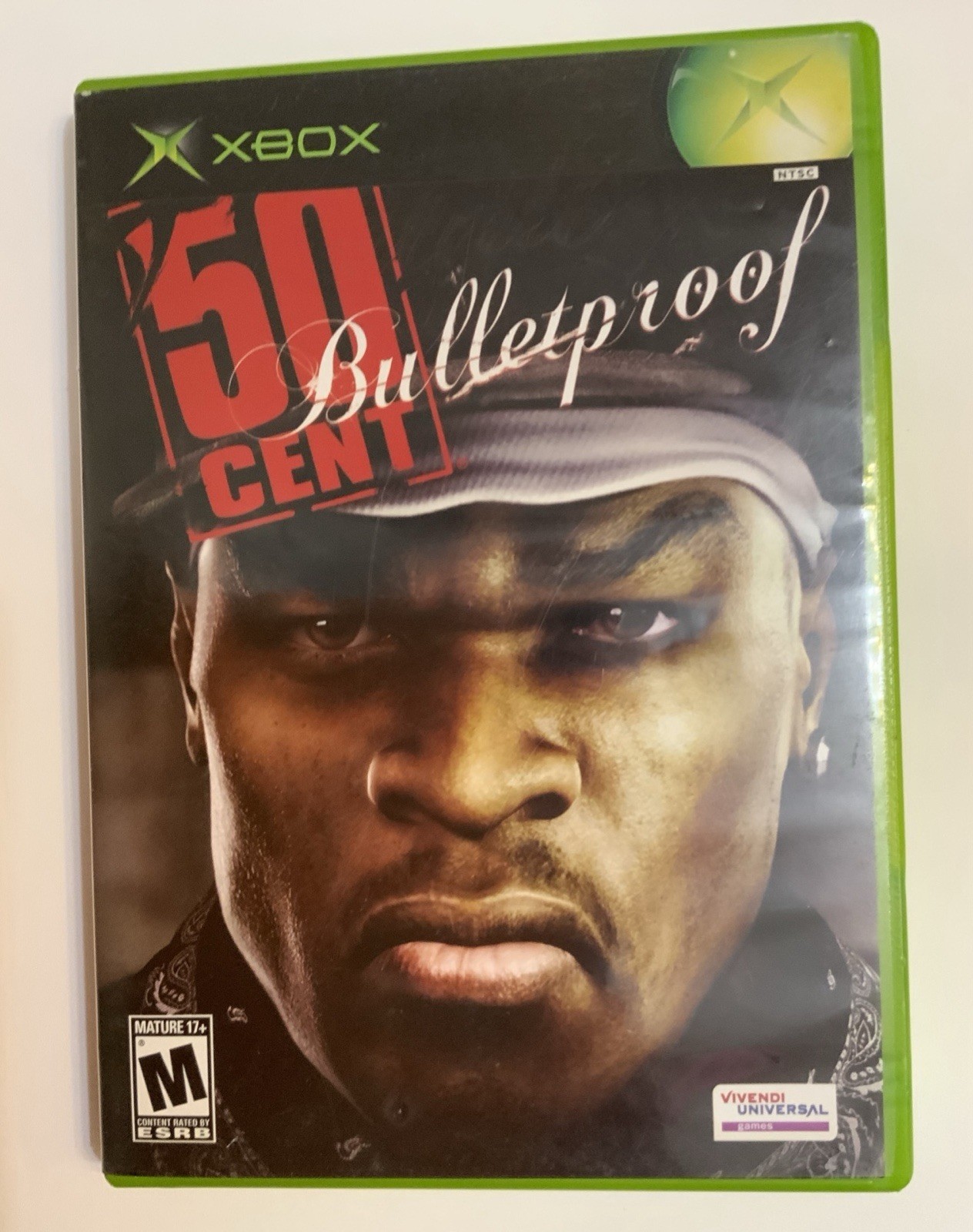 50 Cent: Bulletproof (Microsoft Xbox) w/Case & Manual – NICE