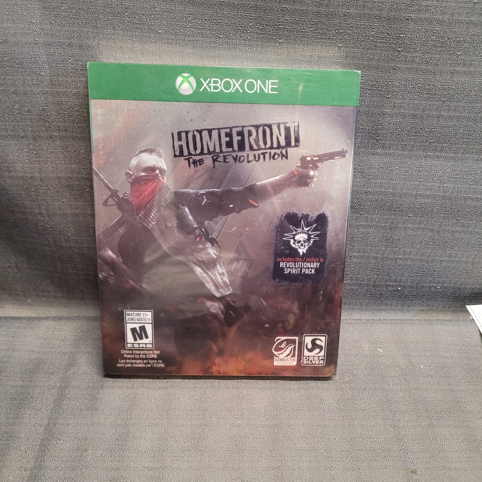 Homefront: The Revolution Steel Book (Microsoft Xbox One, 2016) Video Game