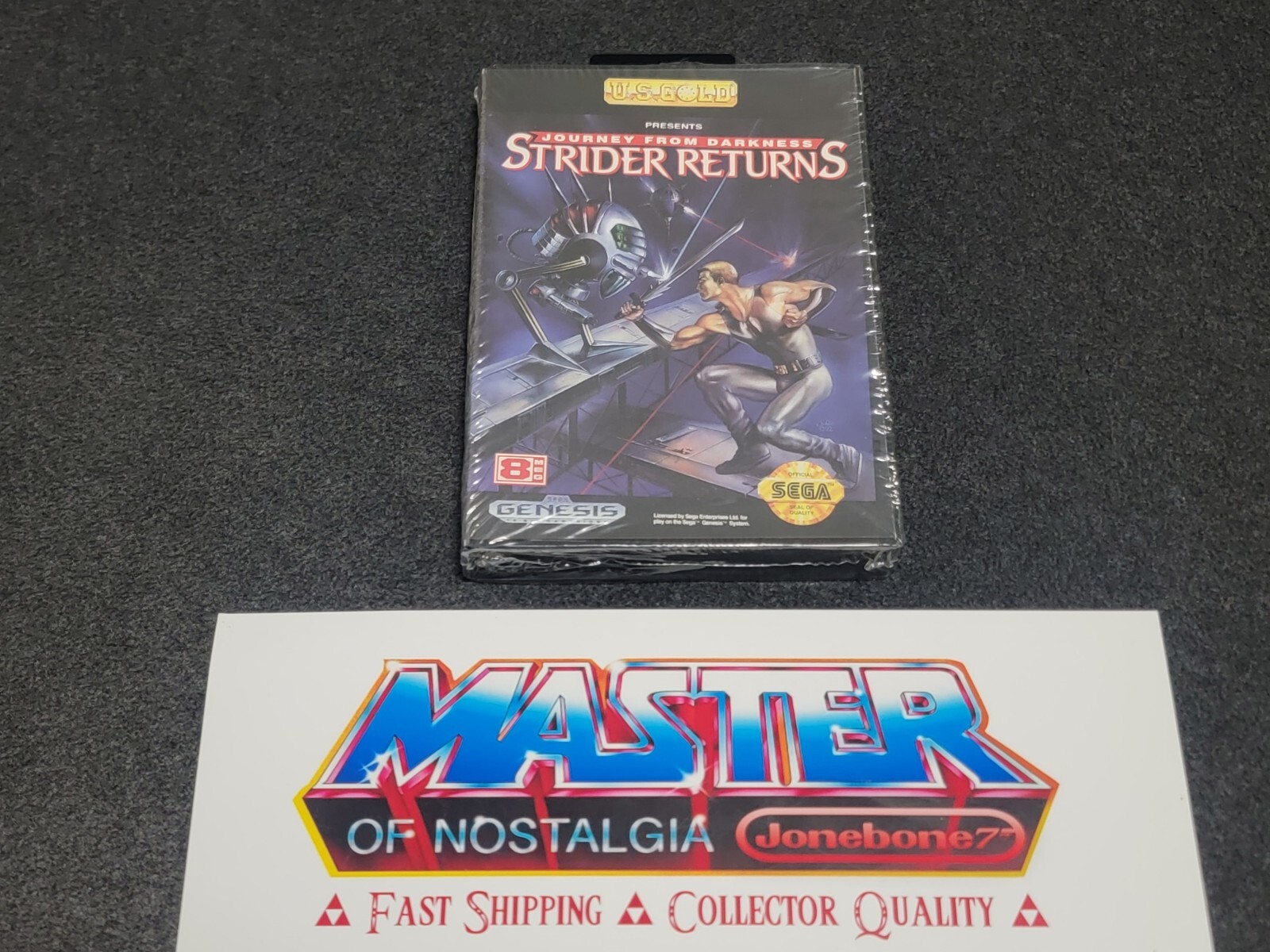 Sega Genesis STRIDER RETURNS New Factory Sealed VGA Wata Game Rare CGC