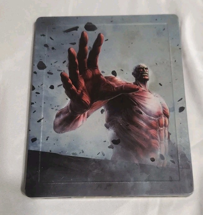 Limited Edition Steelbook For Attack on Titan 2 Video Game with No disc