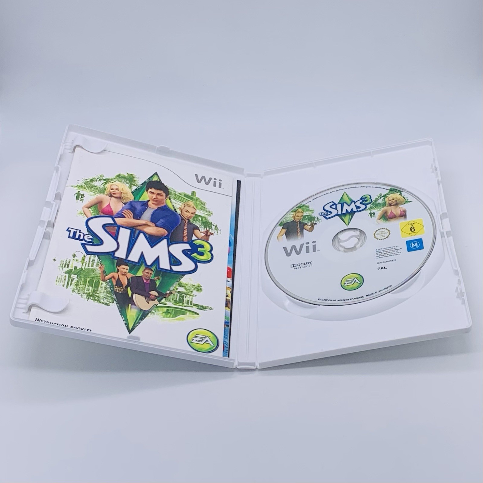 The Sims 3 PEGI 12 PAL Nintendo Wii 2010 – Complete w/ Manual & 3 Inserts Tested