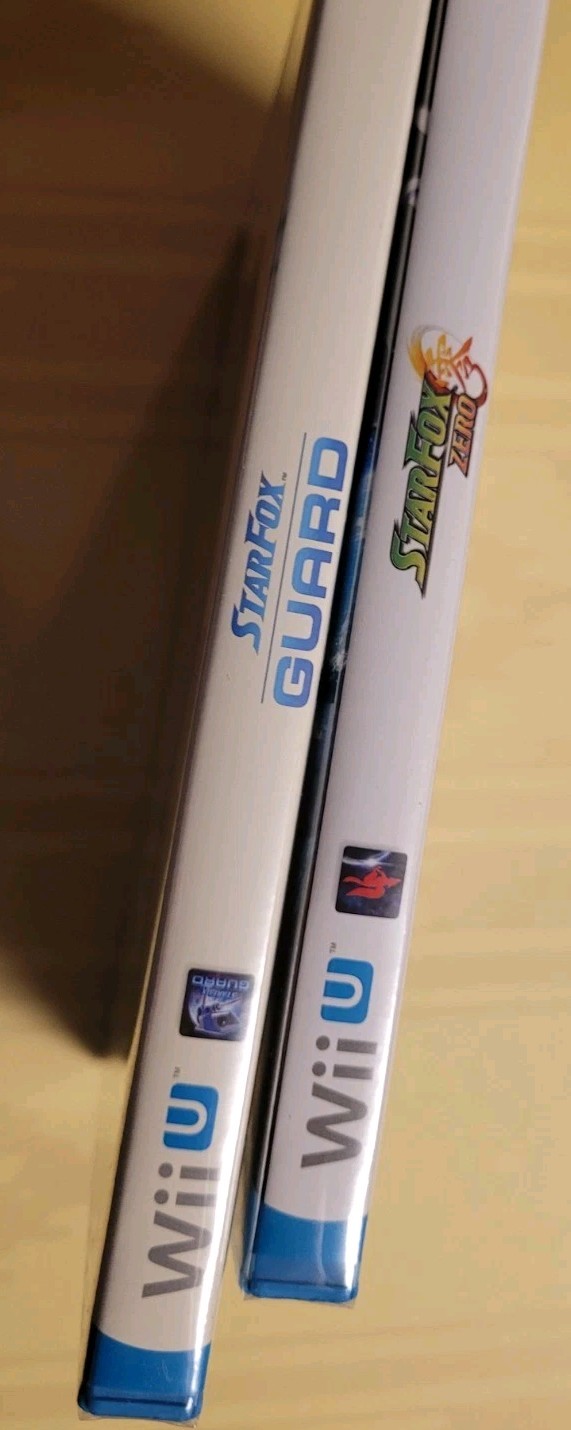 (New, Sealed) Star Fox Zero + Star Fox Guard 2-Pack for Nintendo Wii U