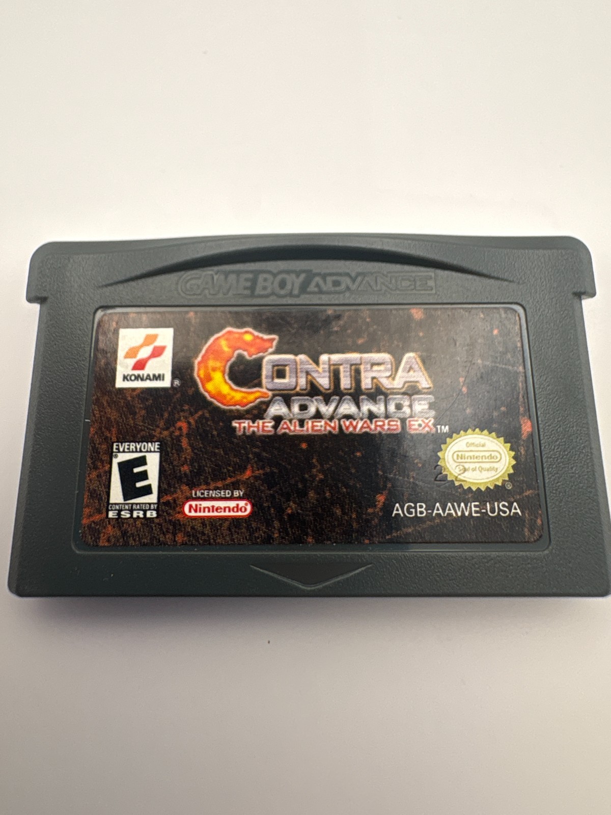 Contra Advance The Alien Wars EX (GameBoy Advance, 2002) Authentic Tested