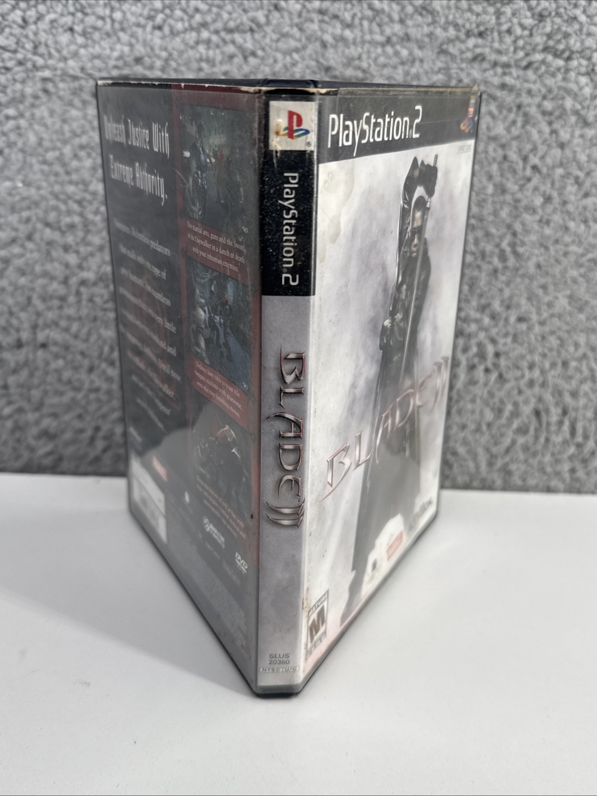 Blade II (Sony PlayStation 2, 2002) Tested/Working