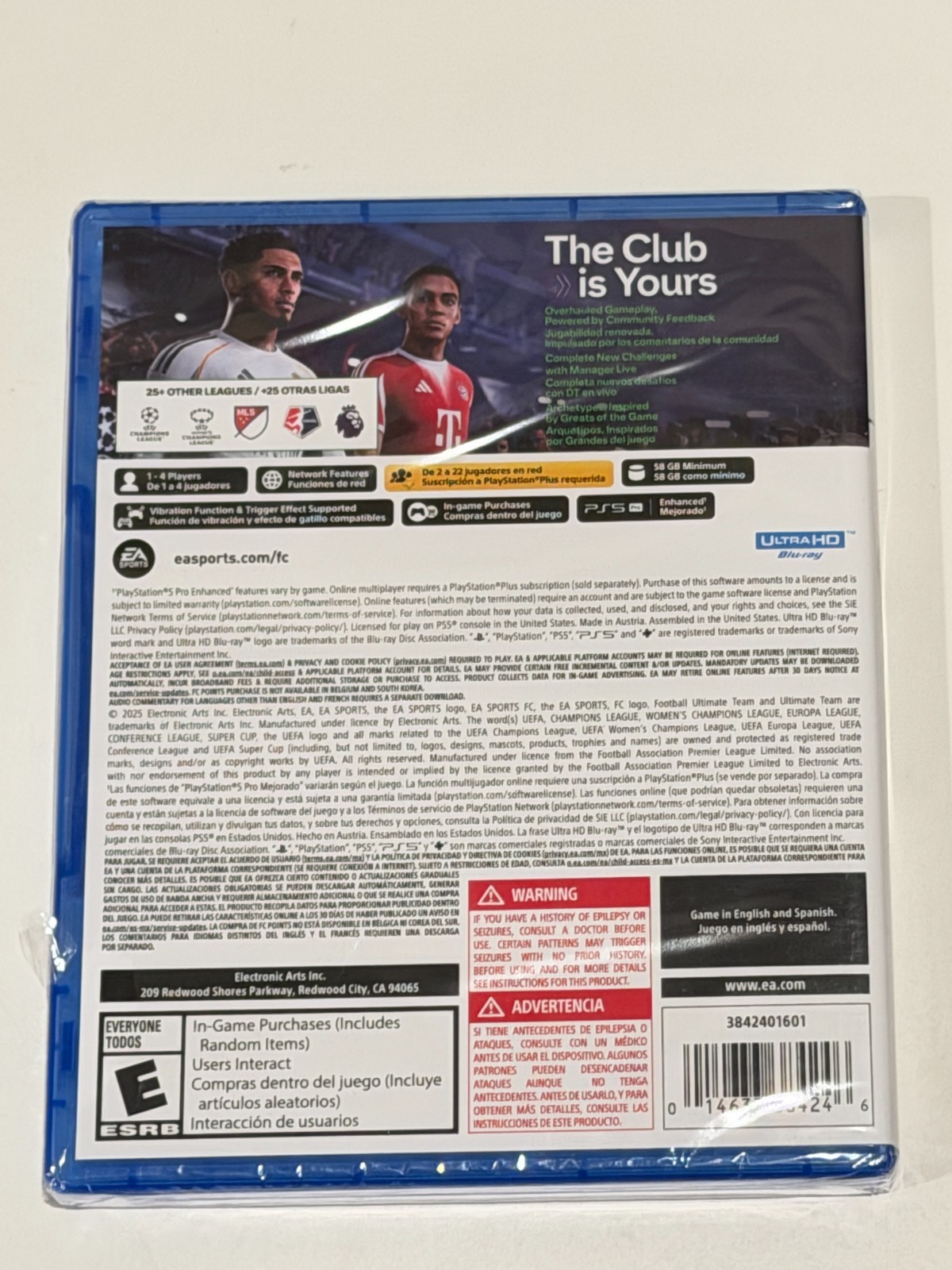 EA Sports FC 26 – Sony PlayStation 5 PS5 NEW SEALED