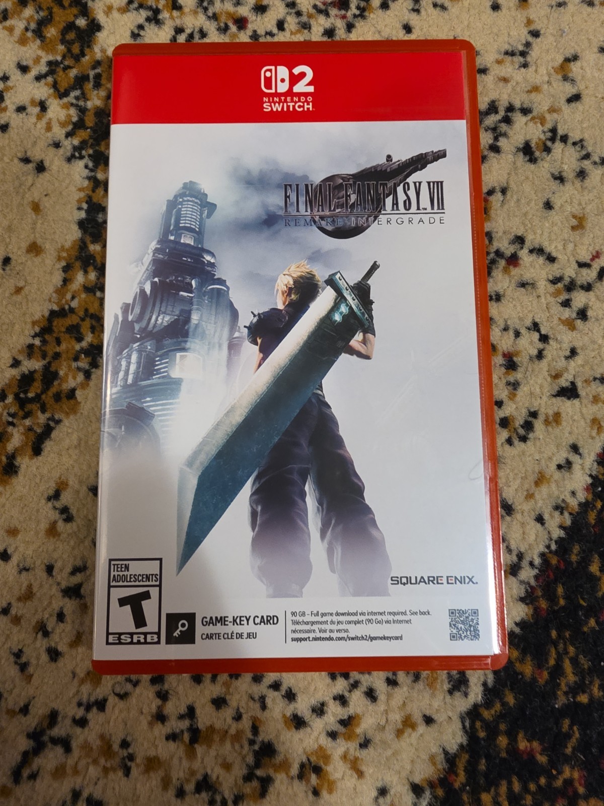 Final Fantasy VII Remake Intergrade (Game-Key Card) Nintendo Switch 2