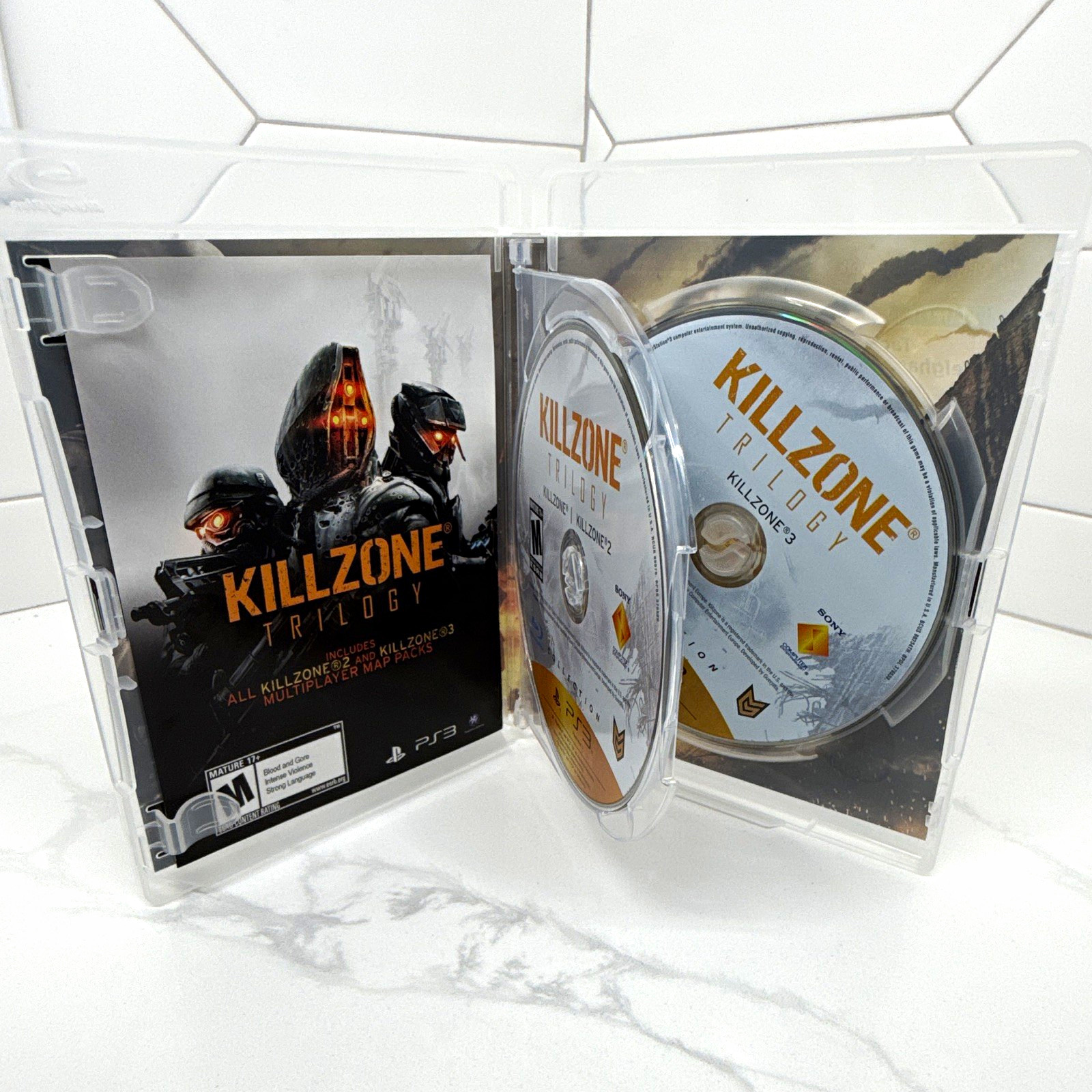 Sony Computer Entertainment Killzone Trilogy PS3 Shooter Multiplayer 3D M