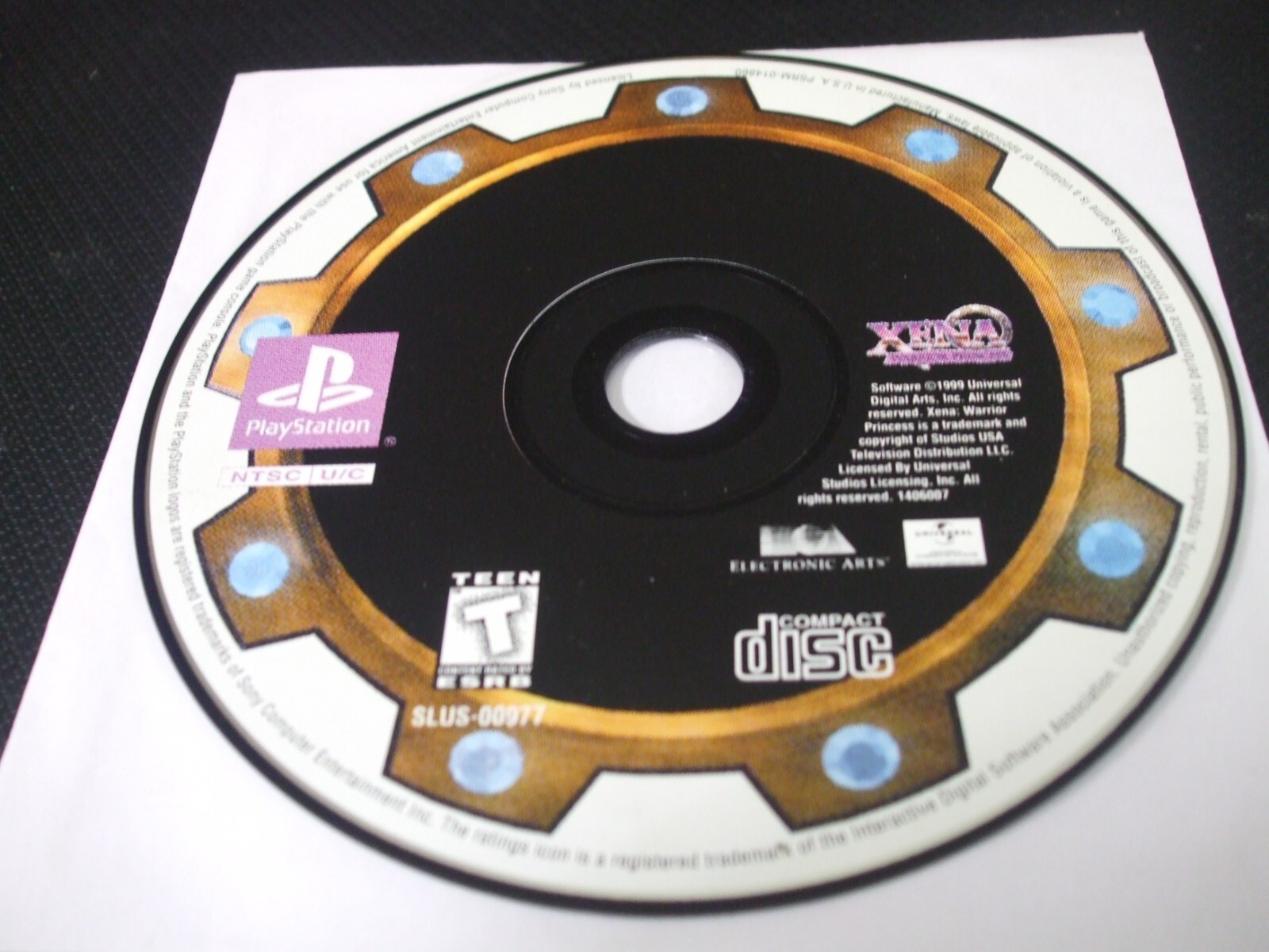 Xena: Warrior Princess (Sony PlayStation 1, 1999) – Disc Only!!!