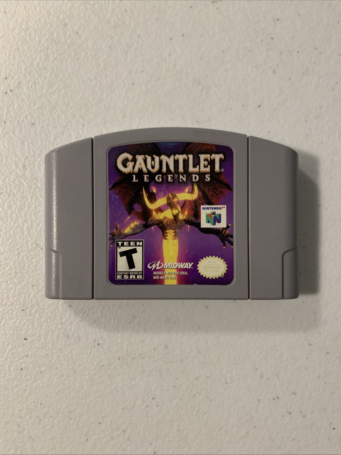 Gauntlet Legends N64 (Nintendo 64, 1999) Cartridge Only Tested Working