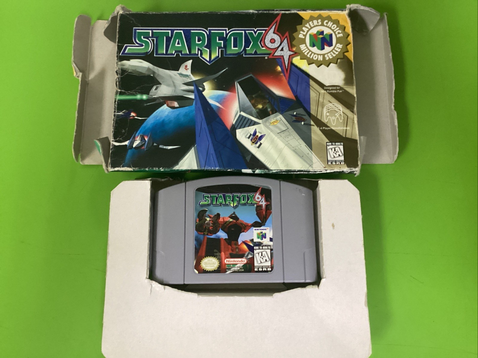 Star Fox 64 (Nintendo 64, 1997) No Manual Tested N64