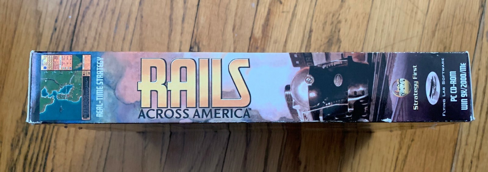 Rails Across America Computer video game – big box- PC CD-ROM