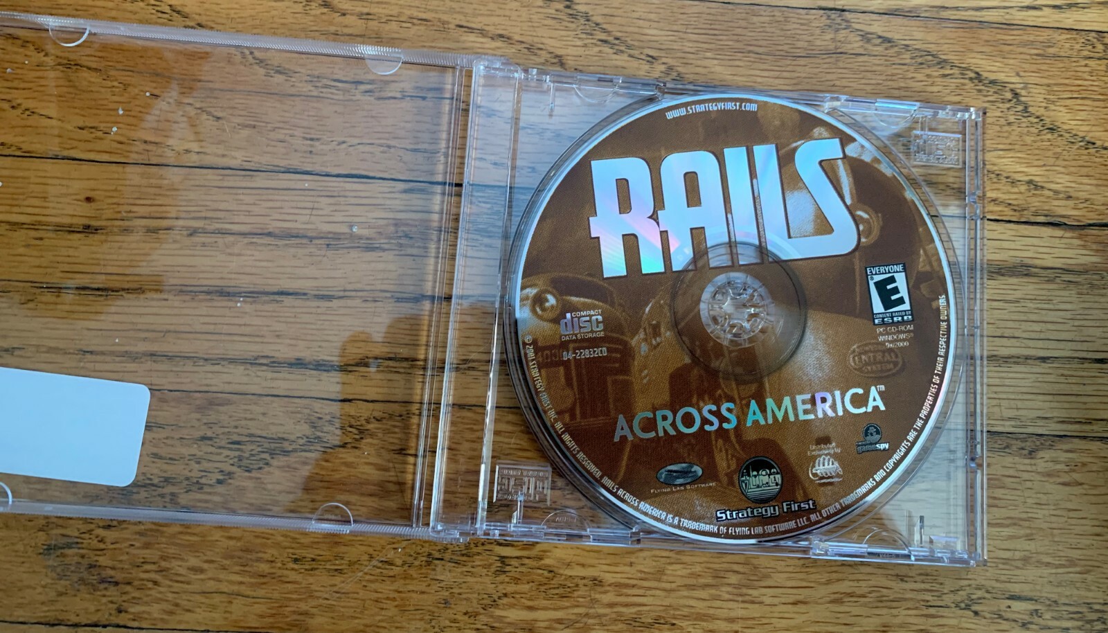 Rails Across America Computer video game – big box- PC CD-ROM