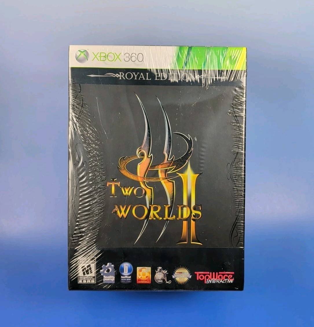 Two Worlds II 2 Royal Edition Collector’s Xbox 360 Sealed New In Box NIB