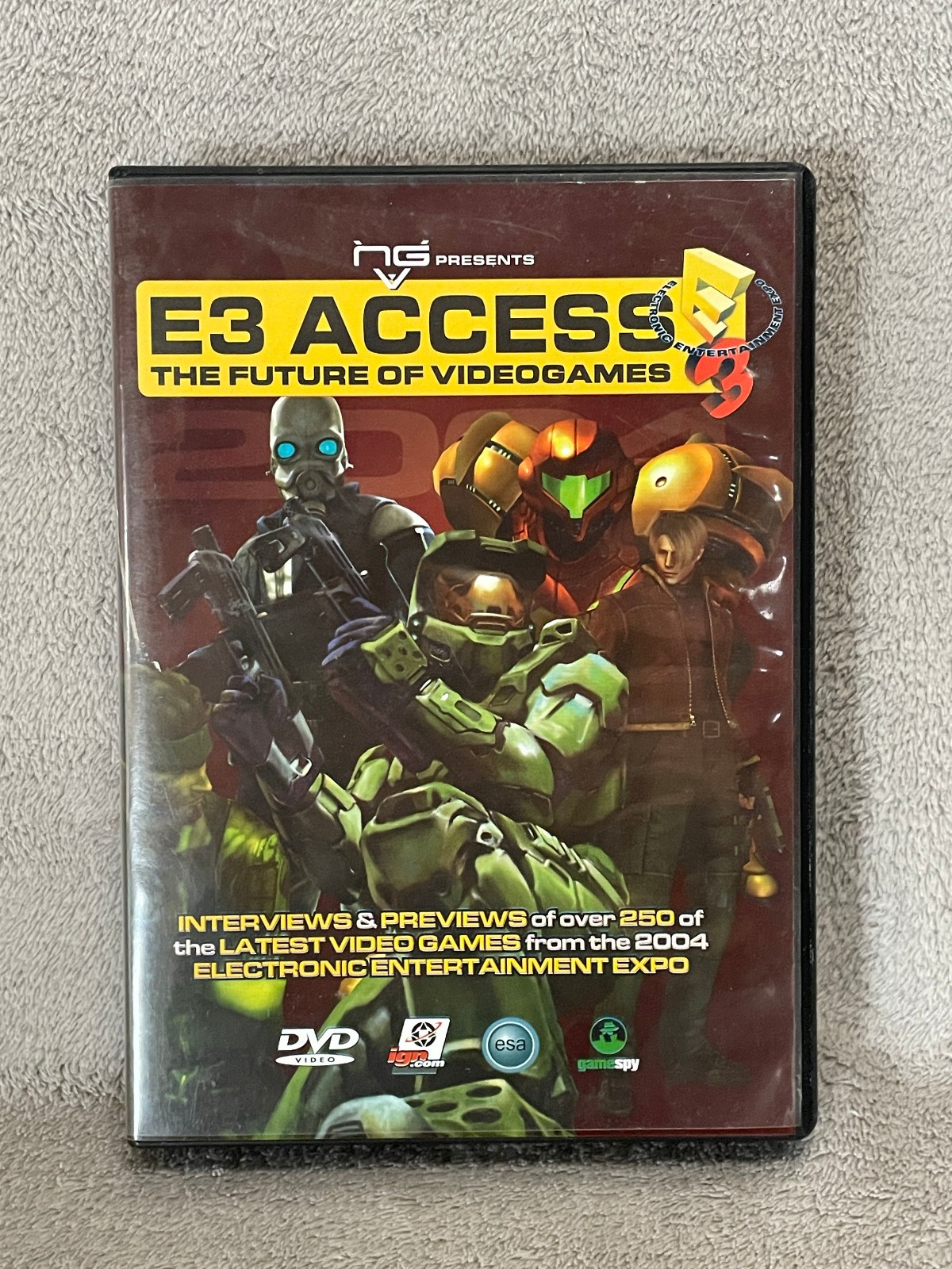2004 E3 Access: The Future of Video Games DVD 4 Disc Set PS2 PSP Xbox Gamecube