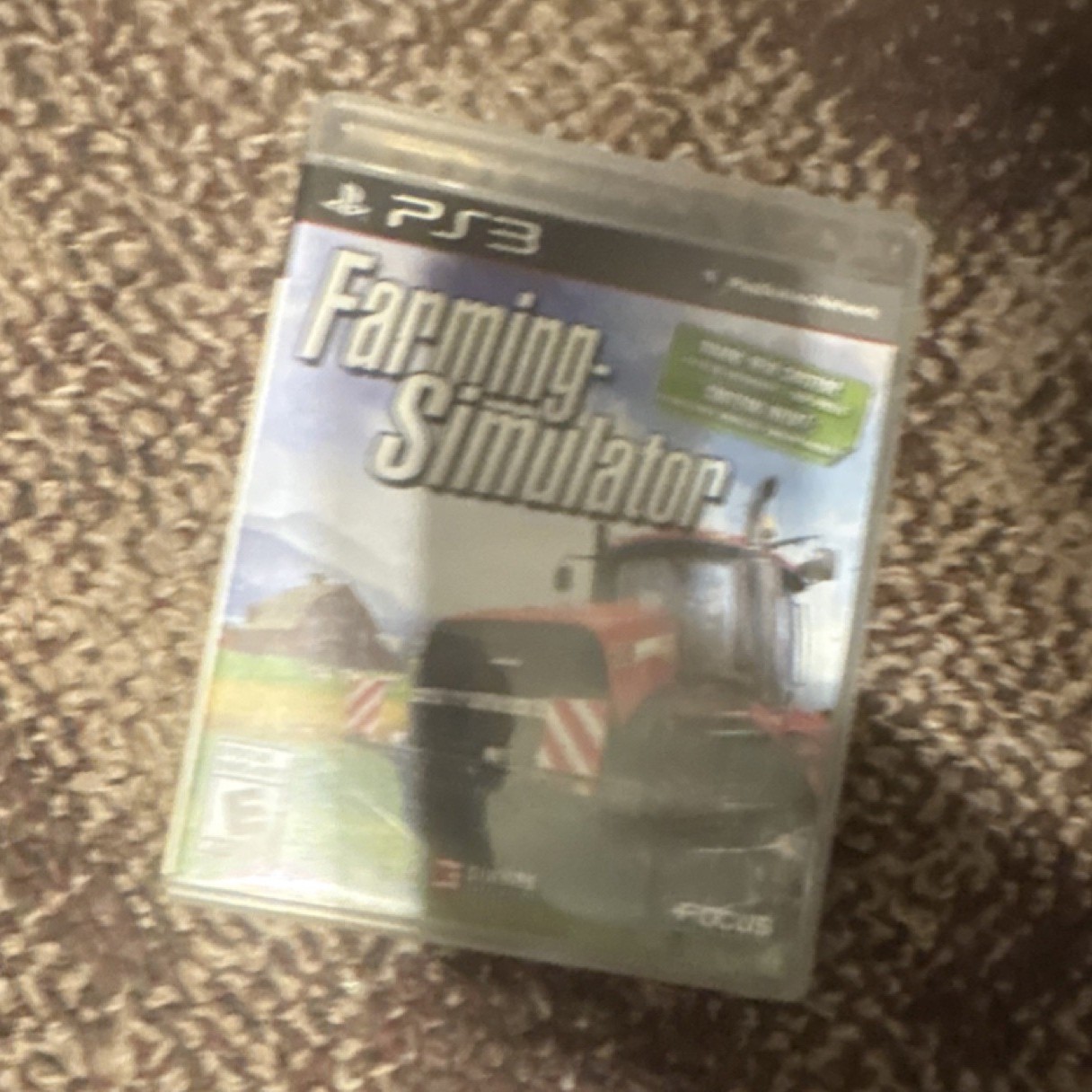Focus Home Interactive Farming Simulator PS3 Simulation Manual Included E Rated