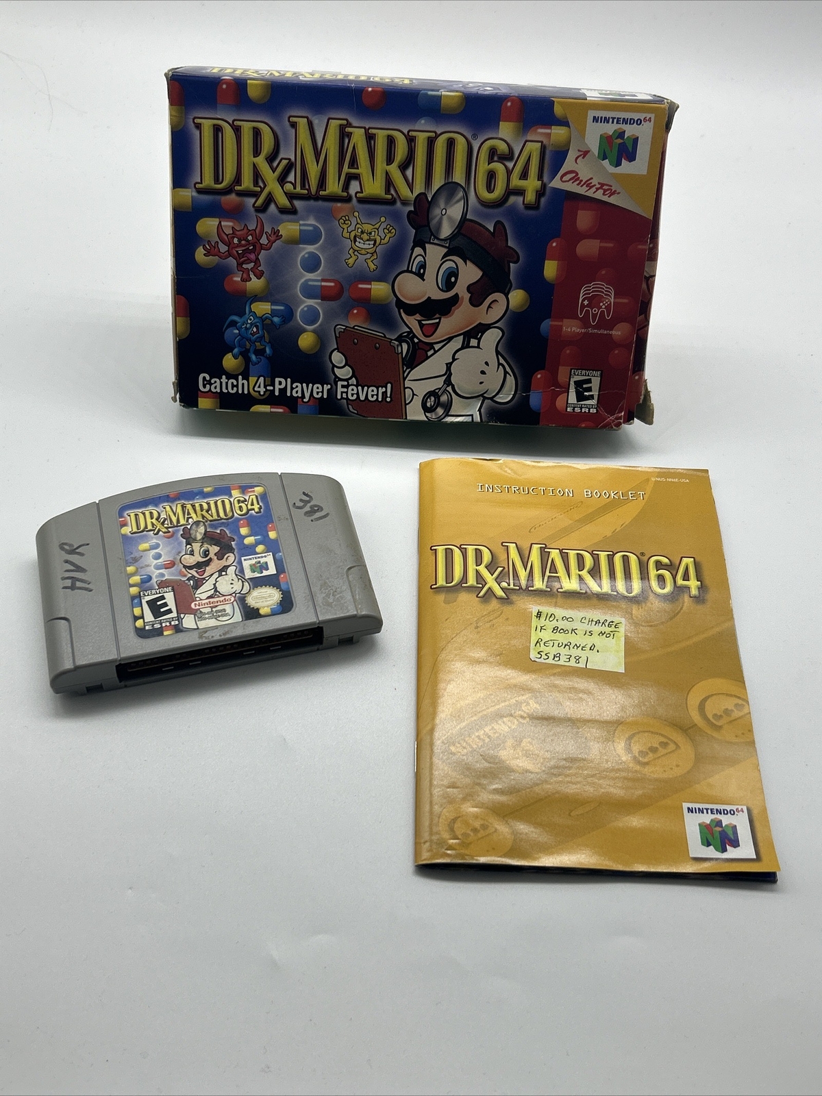 Dr. Mario 64 (Nintendo 64, 2001) CIB