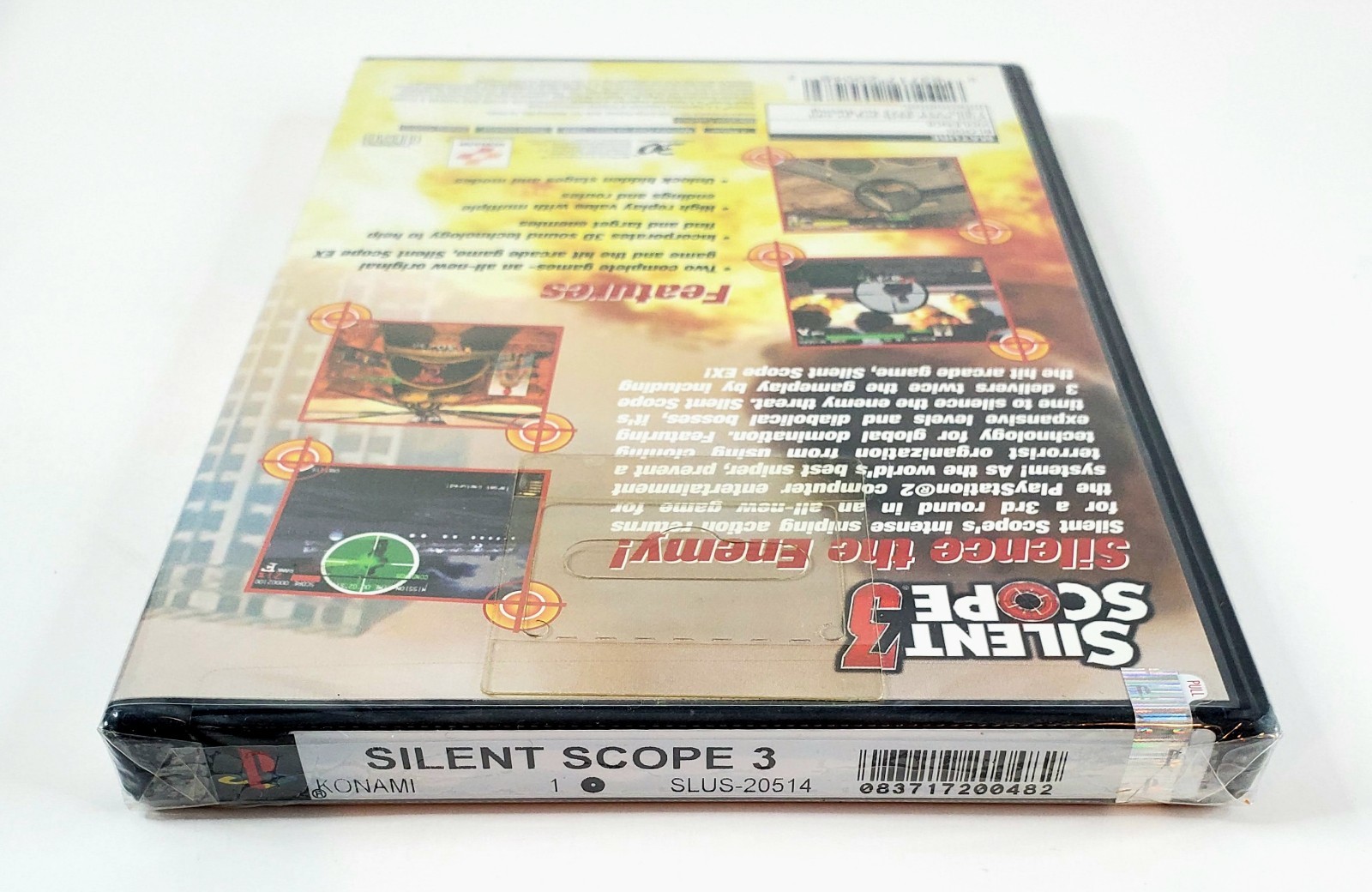 Silent Scope 3 (Playstation 2 PS2) Brand New Factory Sealed