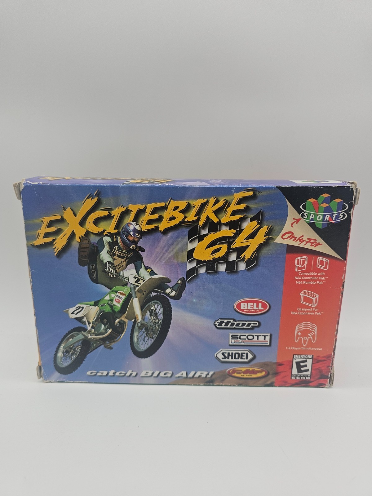Excitebike 64 – Nintendo 64 N64 – Tested CIB!