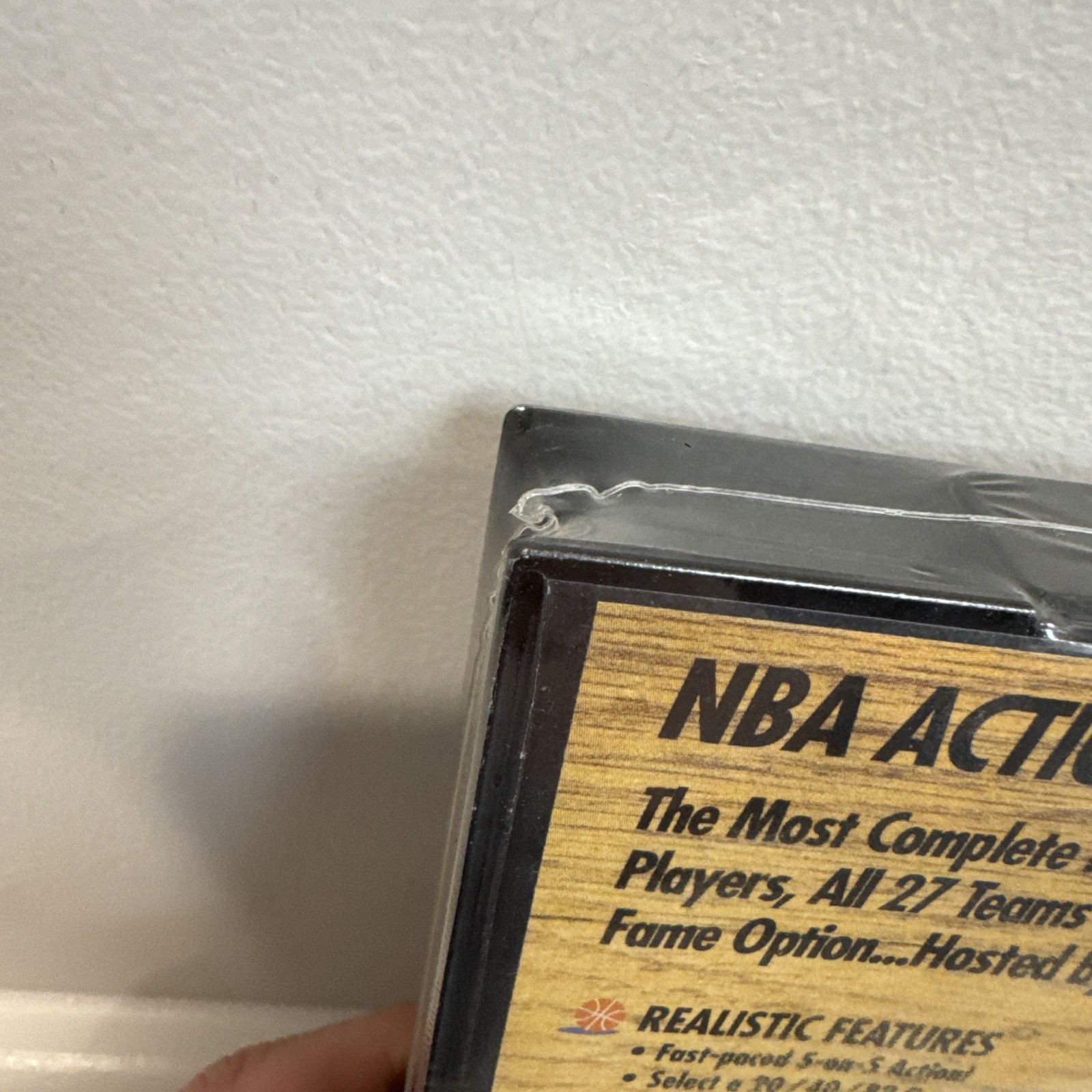 NBA Action ’94 *Sega Genesis Brand New Factory Sealed + Hang Tab EXCELLENT SHAPE