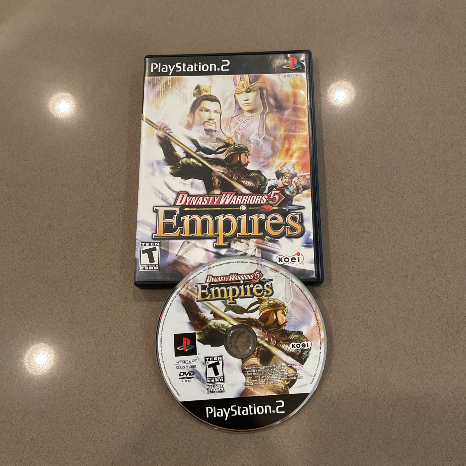 Dynasty Warriors 5: Empires (Sony PlayStation 2, 2006) No Manual PS2
