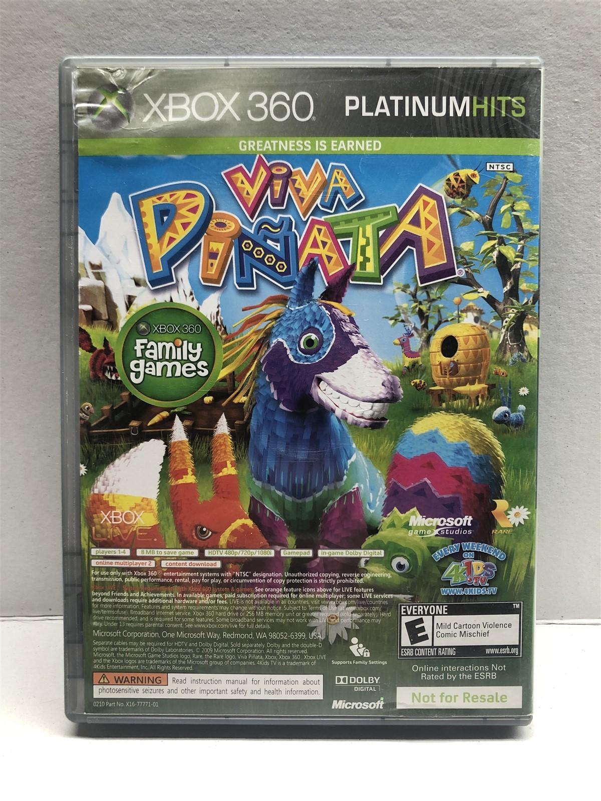 Banjo-Kazooie: Nuts & Bolts Viva Pinata (Xbox 360 2008) Complete Tested Working