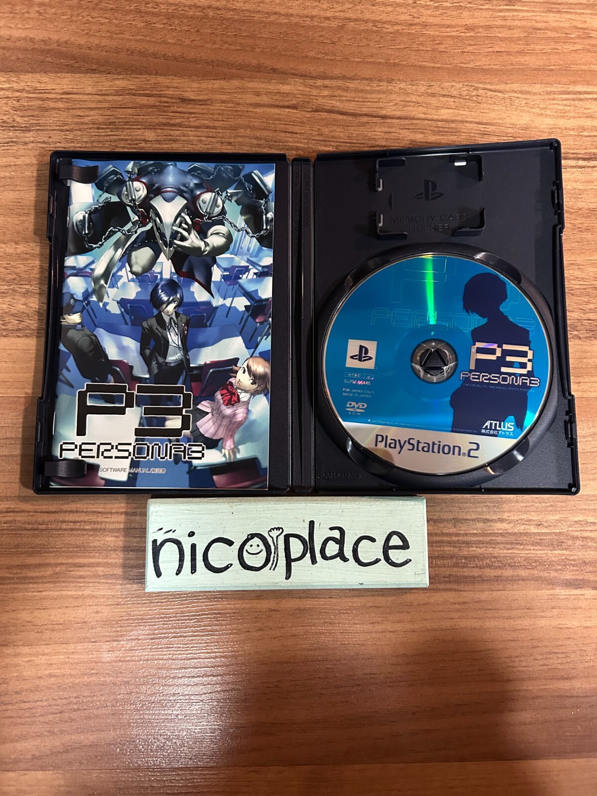 Persona 3 & 3 Fes Append Edition & 4 PS2 Set PlayStation 2 Japan