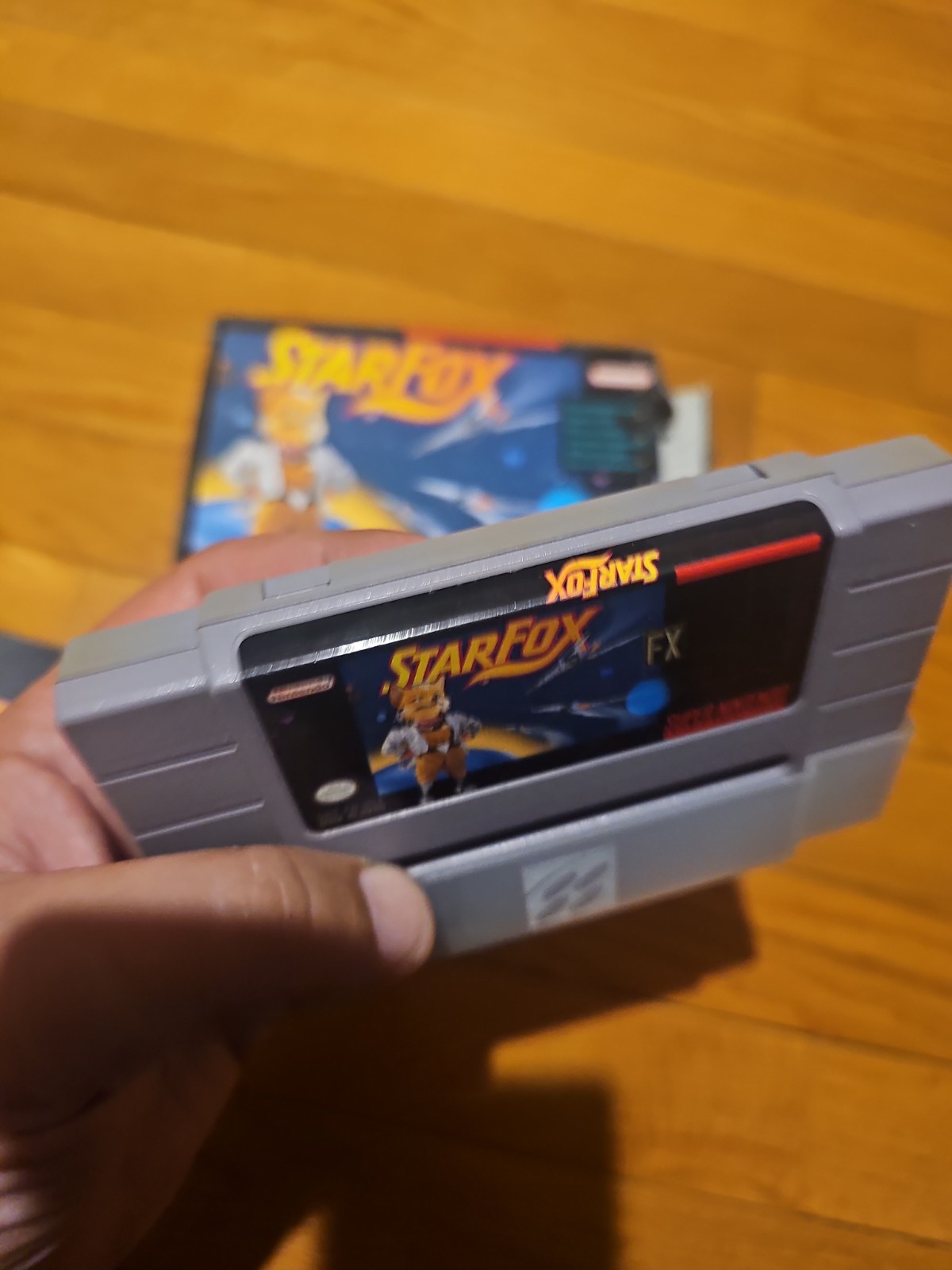 Star Fox Super Nintendo Game Very Good Condition Collectible Super FX Manual Box