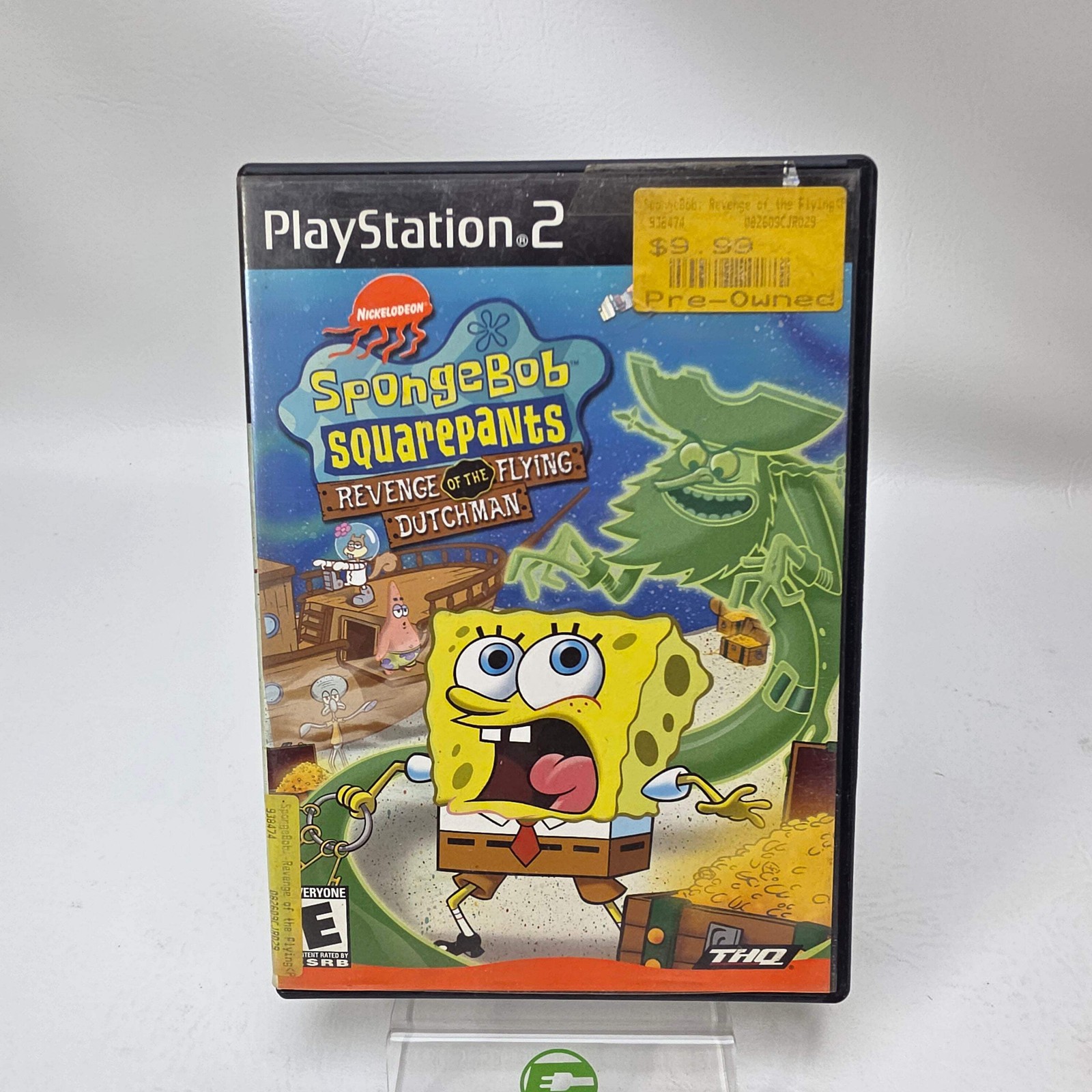 SpongeBob SquarePants Revenge of the Flying Dutchman Sony PlayStation 2 PS2 2002