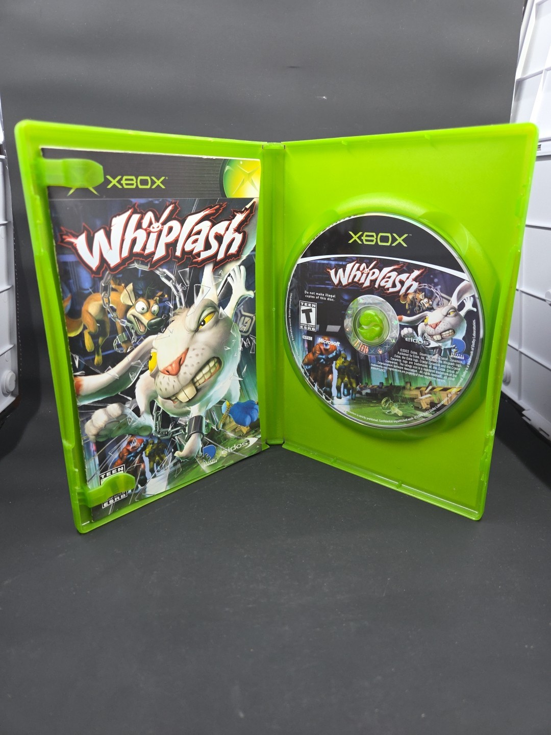 Whiplash Xbox CIB Complete Tested Authentic Action Platformer Video Game