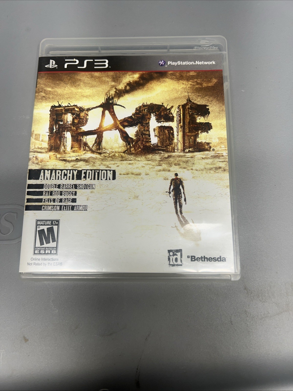 Sony PlayStation 3 Rage Anarchy Edition Rated M Mature 17+ PS3 Video Game
