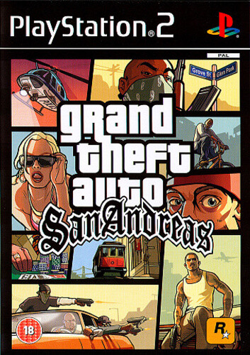 Grand Theft Auto: San Andreas (PS2) Adventure: Free Roaming Fast and FREE P & P
