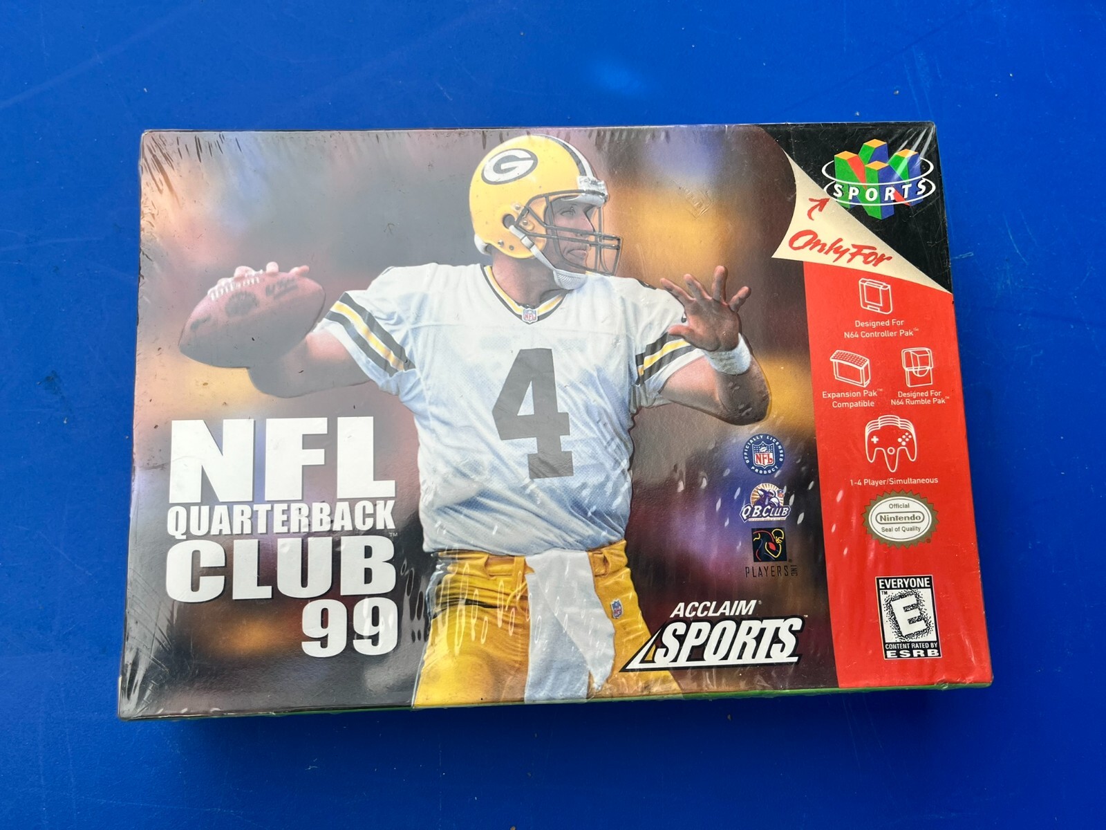 NFL Quarterback Club 99 (Nintendo 64) -Factory Sealed –