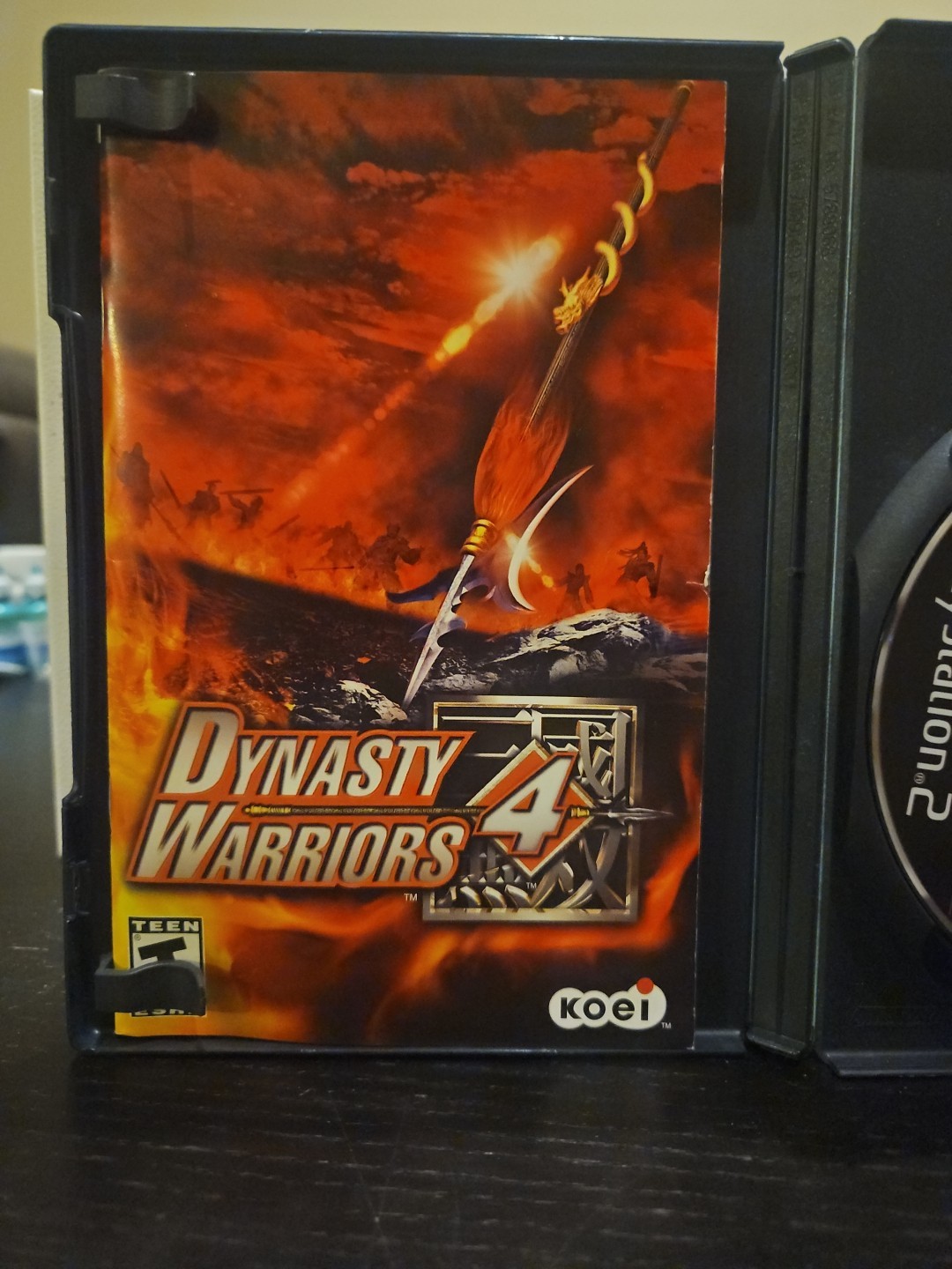Dynasty Warriors 4 (Sony PlayStation 2, 2003) CIB