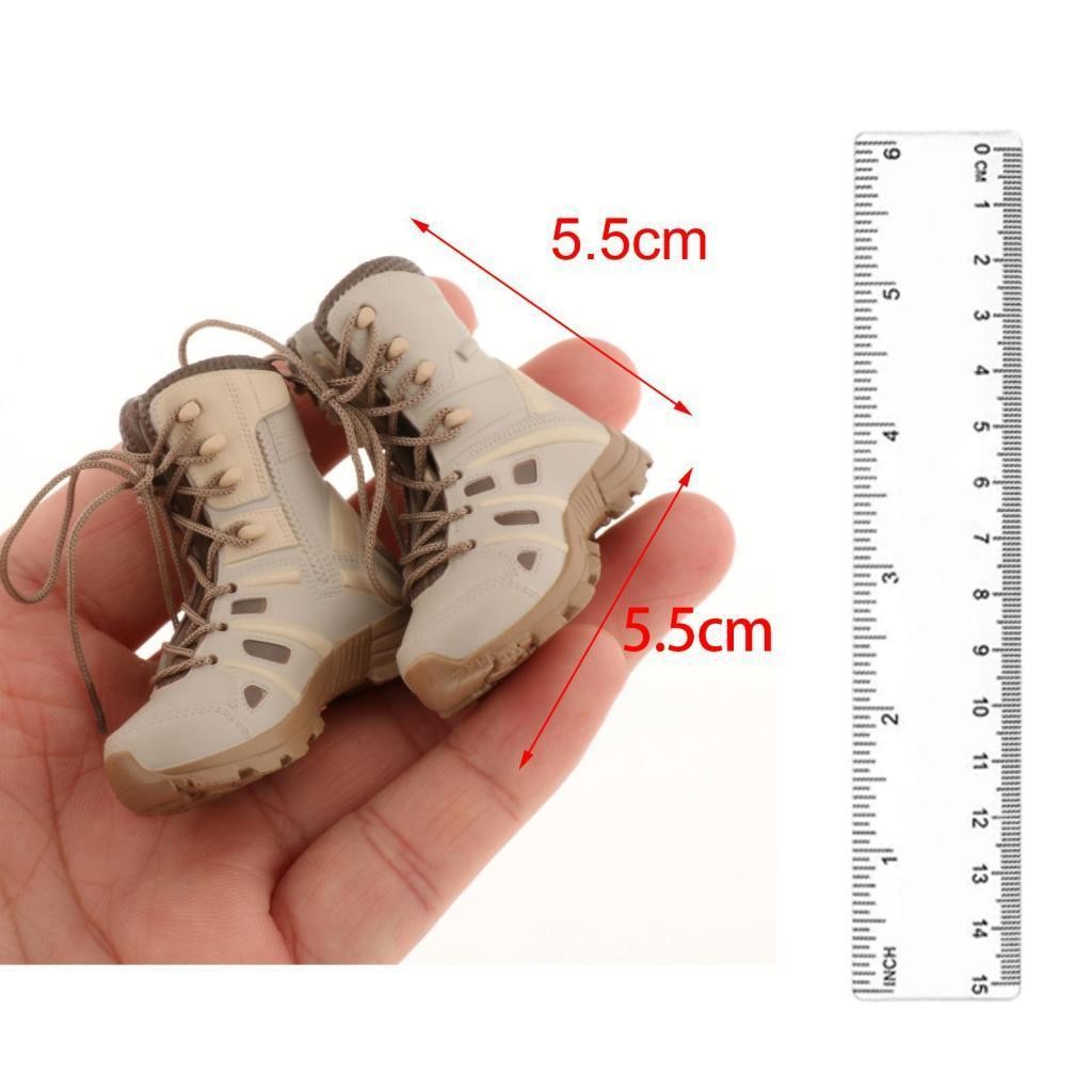 1/6 Soldier Boot up for 12” inch Male Action Figure Costume Accessory