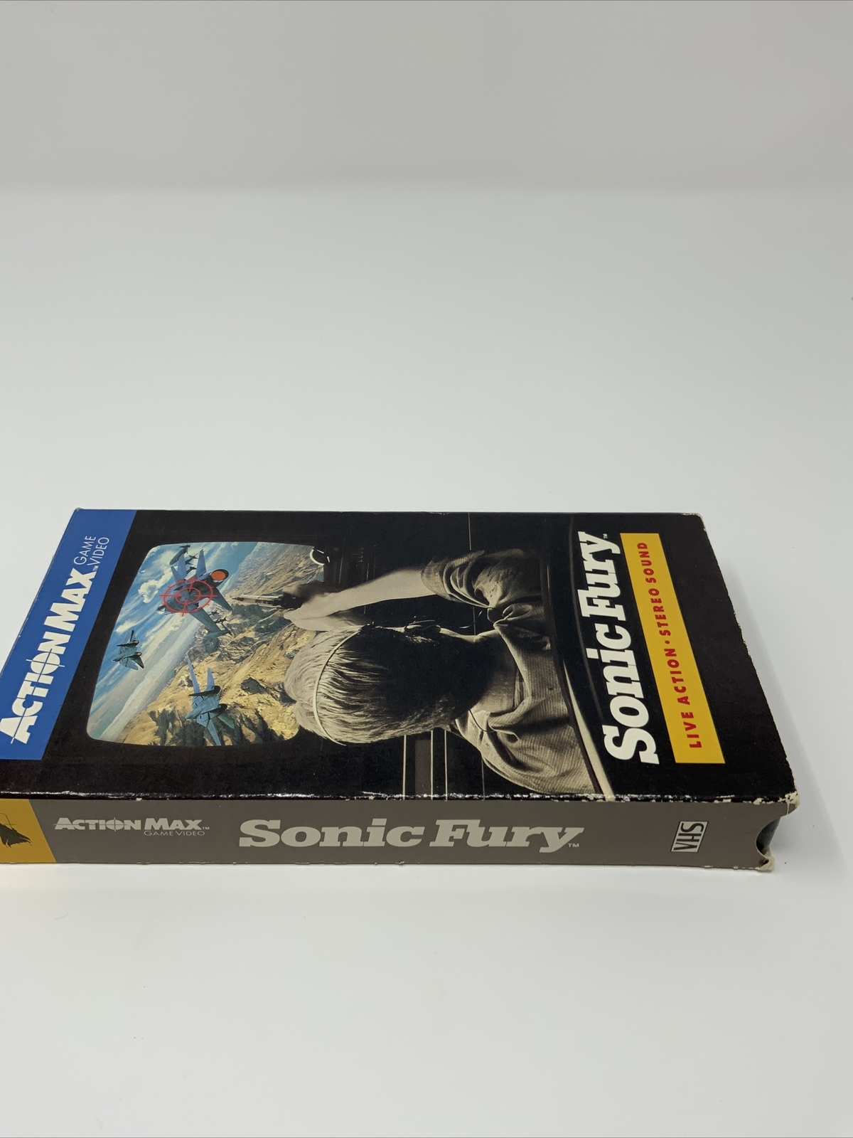 Sonic Fury (VHS Action Max Game Video, 1987) Live Action Worlds of Wonder