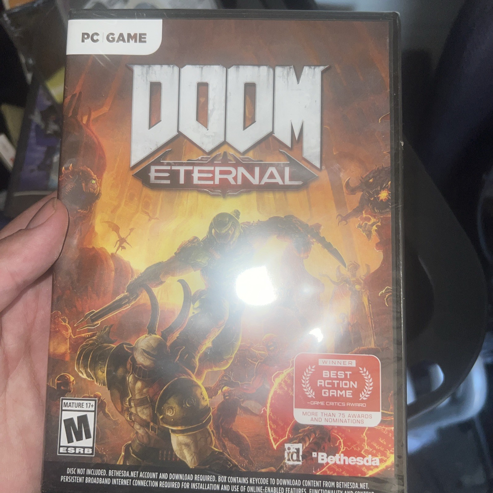 DOOM Eternal: Standard Edition for Windows PC Game (PC, 2020) Sealed New