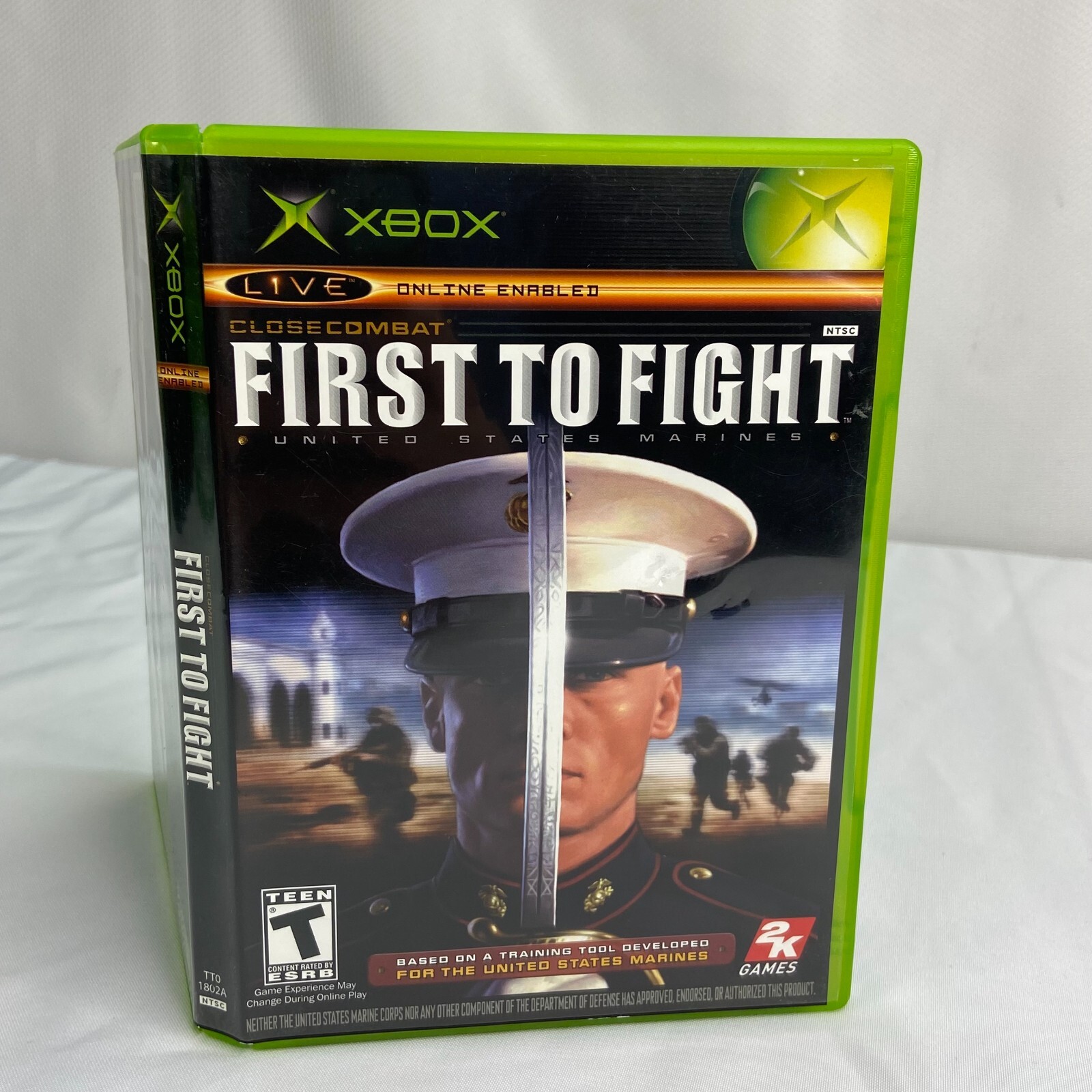 Close Combat: First to Fight (Microsoft Original Xbox, 2005) Complete