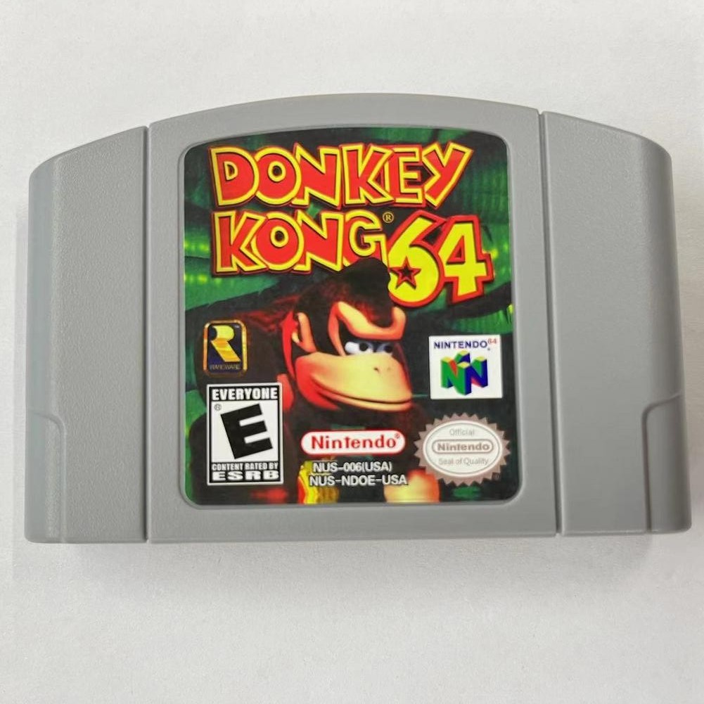 [US Seller] Donkey Kong 64 – Nintendo 64 (N64) Fast Must-have for fans Complete