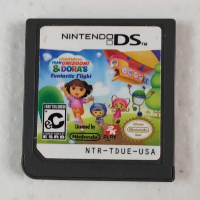 Team Umizoomi & Dora’s Fantastic Flight (Nintendo DS, 2012) Cart Only