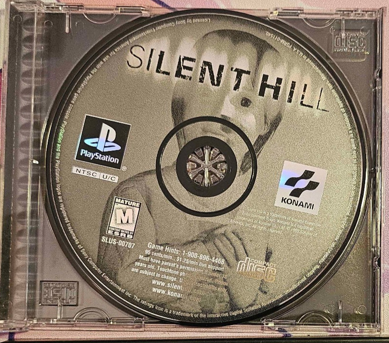 Silent Hill (Sony PlayStation 1 PS1 ) Black Label – Complete/CIB