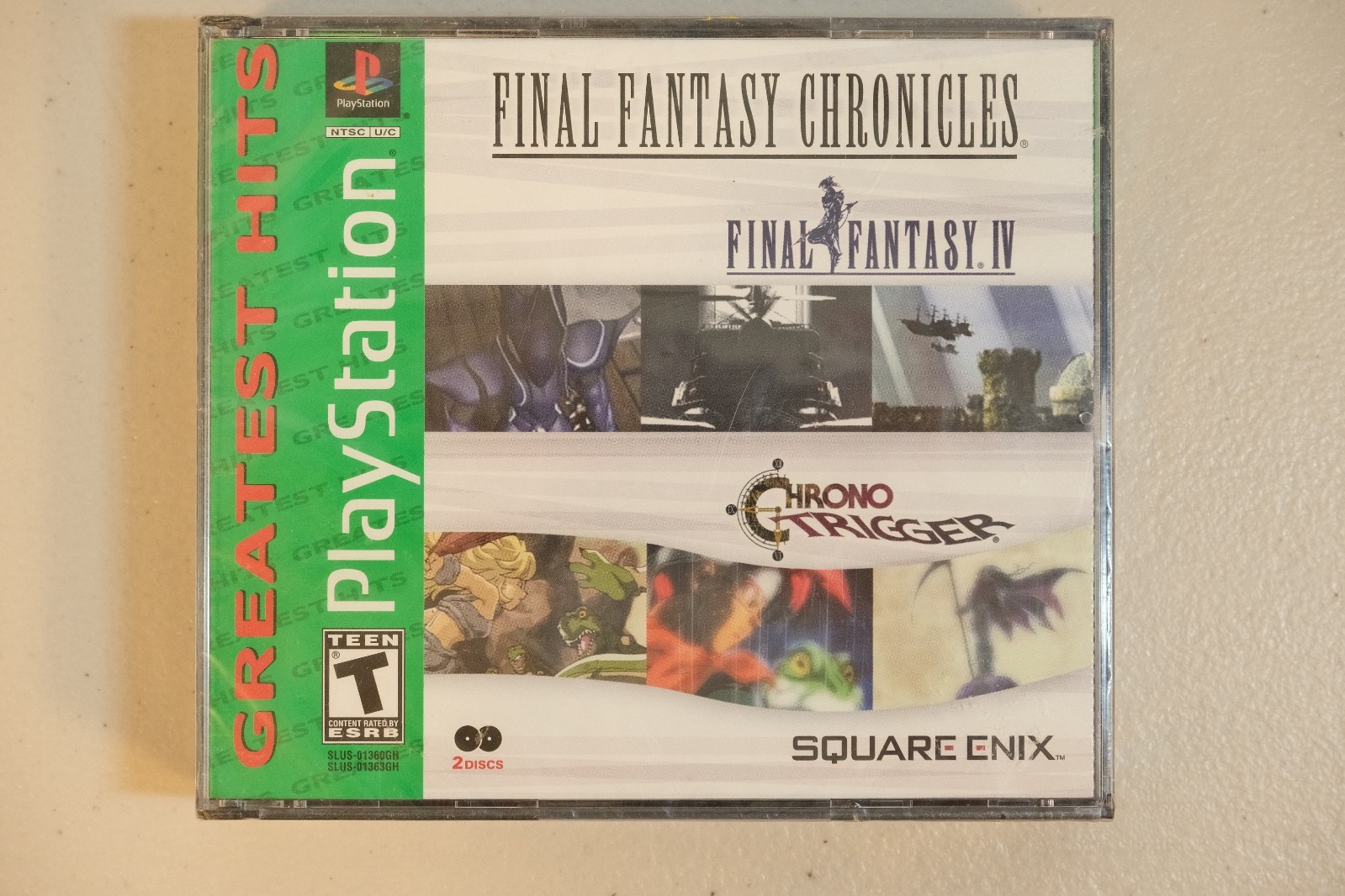 Final Fantasy Chronicles: Final Fantasy IV & Chrono Trigger Sony PS1 NEW