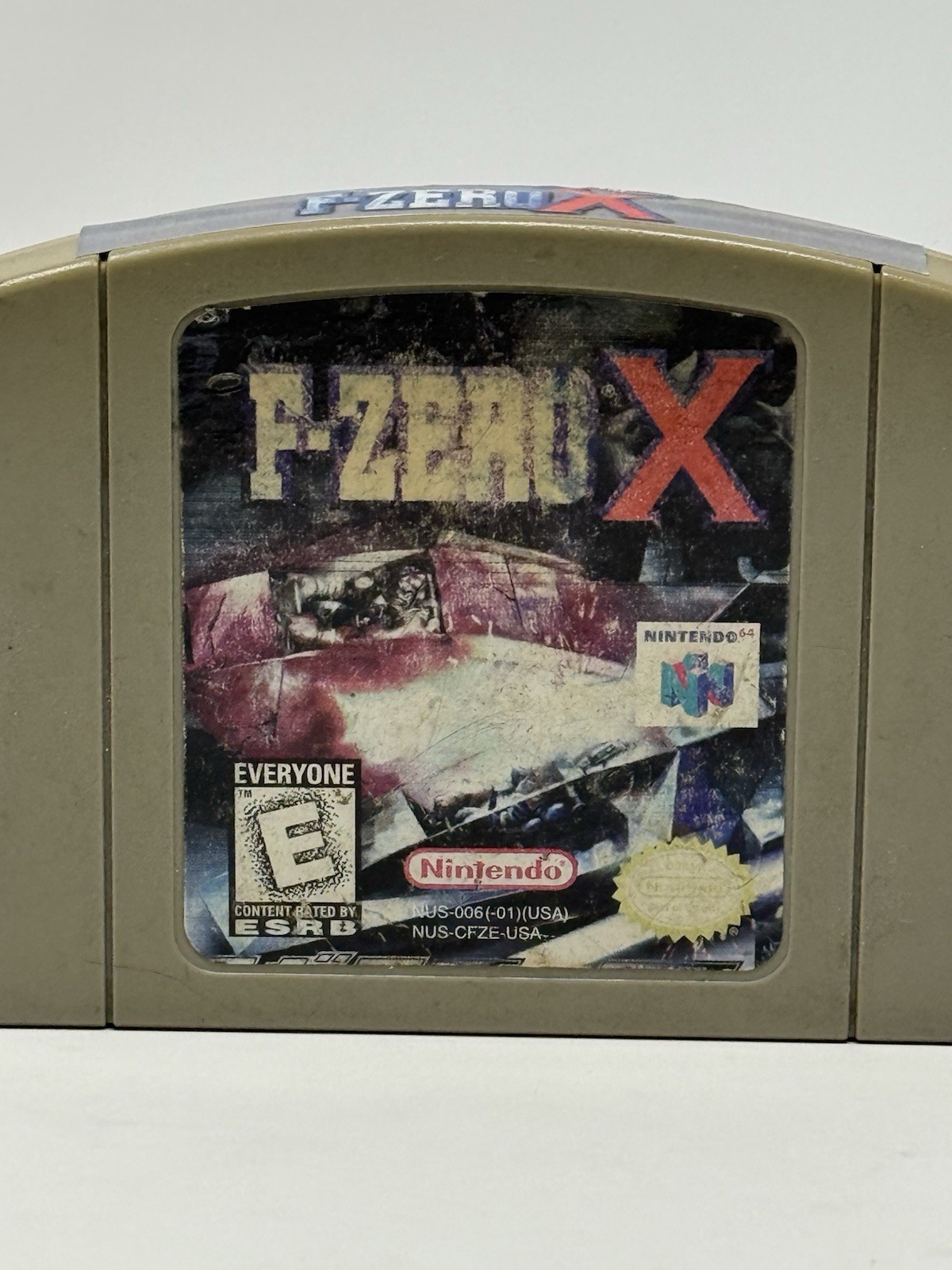F-Zero X Nintendo 64 N64 Authentic Game Cartridge Cleaned Pins New Battery Saves