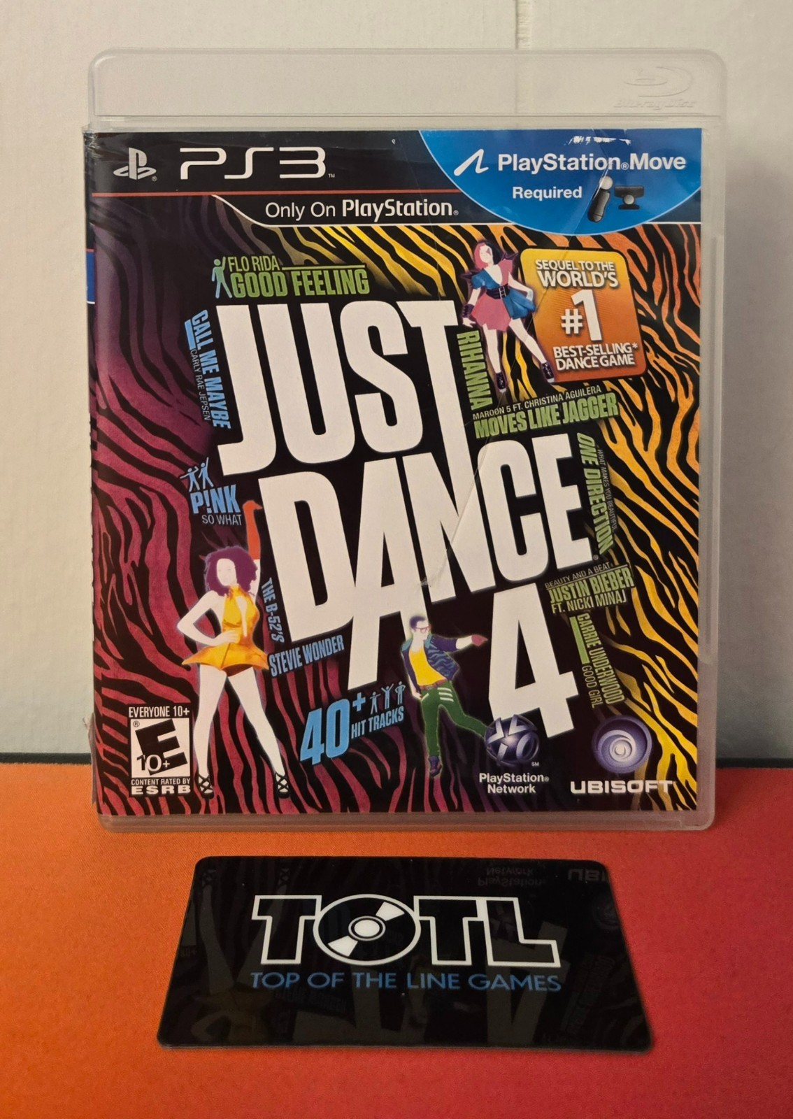 Just Dance 4 (Sony PlayStation 3, 2012) (Complete)